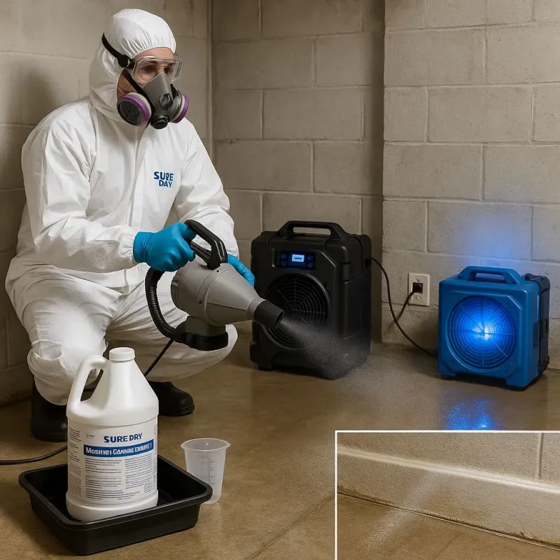 Sanitization and Odor Removal process in Loveland, OH