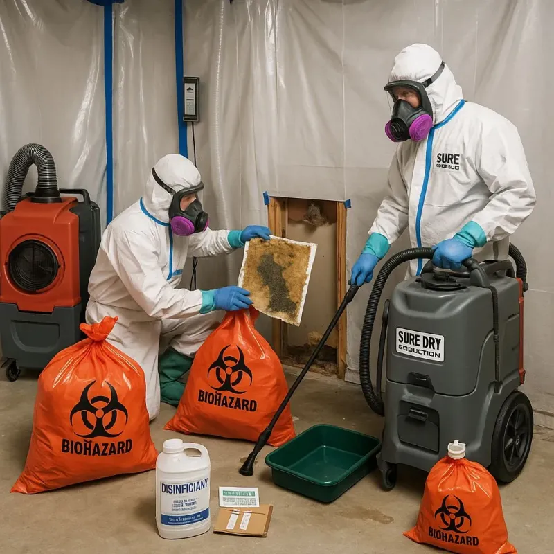 Contaminated Water Handling Protocols process in Loveland, OH